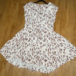 Printed jumper shorts